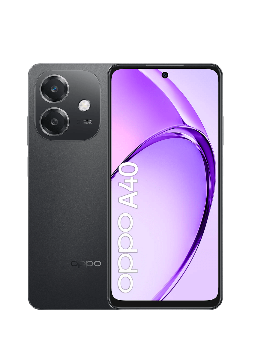 OPPO A40 128GB 4GB RAM 6.7" SPARKLE BLACK ITA