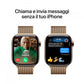 Apple Watch Series 10 GPS + Cellular 42mm Gold Titanium Case with Gold Milanese Loop