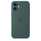 Custodia in Silicone per iPhone 16 Plus con MagSafe - Verde Lago