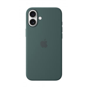 Custodia in Silicone per iPhone 16 Plus con MagSafe - Verde Lago