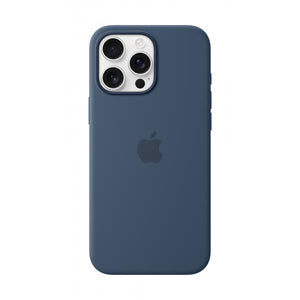 Custodia in Silicone per iPhone 16 Pro Max con MagSafe - Denim