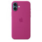 Custodia in Silicone per iPhone 16 Plus con MagSafe - Fucsia