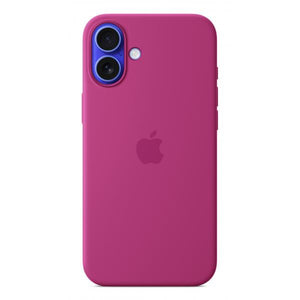 iPhone 16 Plus Silicone Case with MagSafe - Fuchsia