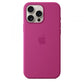 iPhone16 Pro Max Silicone Case with MagSafe - Fuchsia