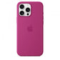 Custodia in Silicone per iPhone 16 Pro Max con MagSafe - Fucsia