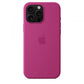 iPhone16 Pro Max Silicone Case with MagSafe - Fuchsia