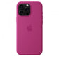 Custodia in Silicone per iPhone 16 Pro Max con MagSafe - Fucsia