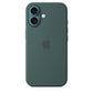 Custodia in Silicone per iPhone 16 con MagSafe - Verde Lago