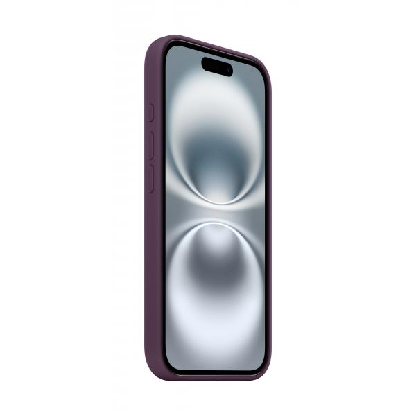 Custodia in Silicone per iPhone 16 con MagSafe - Prugna