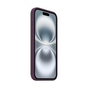 Custodia in Silicone per iPhone 16 con MagSafe - Prugna
