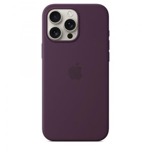 iPhone16 Pro Max Silicone Case with MagSafe - Plum