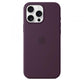 iPhone16 Pro Max Silicone Case with MagSafe - Plum