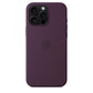 iPhone16 Pro Max Silicone Case with MagSafe - Plum