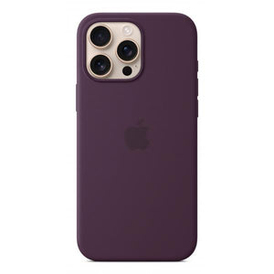 Custodia in Silicone per iPhone 16 Pro Max con MagSafe - Prugna
