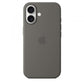 iPhone16 Silicone Case with MagSafe - Stone Gray