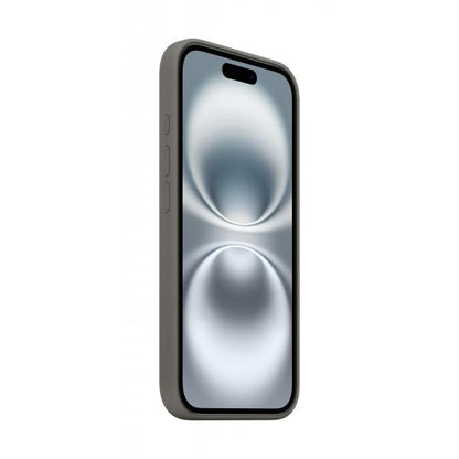 Custodia in Silicone per iPhone 16 con MagSafe - Grigio Pietra