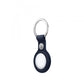 AirTag FineWoven Key Ring \\ Deep Blue