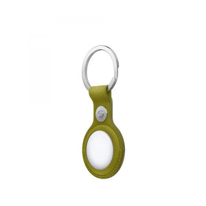 AirTag FineWoven Key Ring - Chartreuse