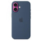 iPhone16 Silicone Case with MagSafe - Denim