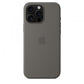 Custodia in Silicone per iPhone 16 Pro Max con MagSafe - Grigio Pietra