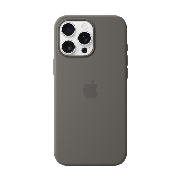 Custodia in Silicone per iPhone 16 Pro Max con MagSafe - Grigio Pietra
