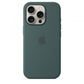 iPhone16 Pro Silicone Case with MagSafe - Lake Green