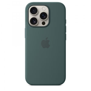 Custodia in Silicone per iPhone 16 Pro con MagSafe - Verde Lago