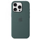 iPhone16 Pro Silicone Case with MagSafe - Lake Green