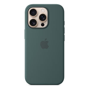 iPhone16 Pro Silicone Case with MagSafe - Lake Green