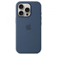 Custodia in Silicone per iPhone 16 Pro con MagSafe - Denim