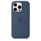 Custodia in Silicone per iPhone 16 Pro con MagSafe - Denim