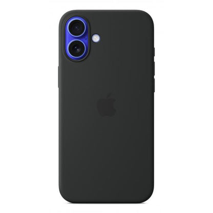 Custodia in Silicone per iPhone 16 Plus con MagSafe - Nero