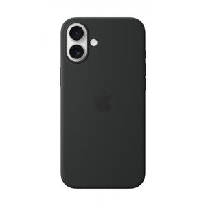 Custodia in Silicone per iPhone 16 Plus con MagSafe - Nero