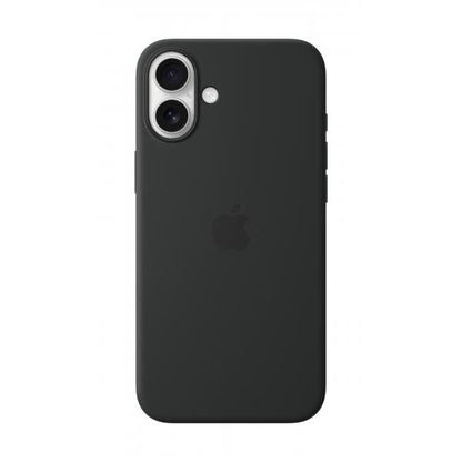 Custodia in Silicone per iPhone 16 Plus con MagSafe - Nero