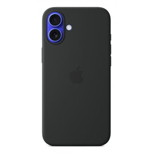 Custodia in Silicone per iPhone 16 Plus con MagSafe - Nero
