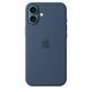 Custodia in Silicone per iPhone 16 Plus con MagSafe - Denim