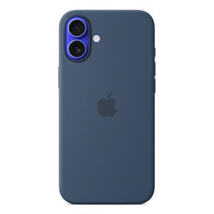 iPhone 16 Plus Silicone Case with MagSafe - Denim