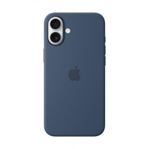 Custodia in Silicone per iPhone 16 Plus con MagSafe - Denim