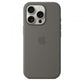 iPhone16 Pro Silicone Case with MagSafe - Stone Gray