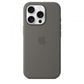 iPhone16 Pro Silicone Case with MagSafe - Stone Gray