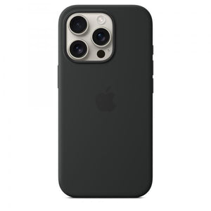 iPhone16 Pro Silicone Case with MagSafe - Black