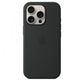 Custodia in Silicone per iPhone 16 Pro con MagSafe - Nera