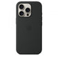 Custodia in Silicone per iPhone 16 Pro con MagSafe - Nera