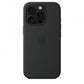 Custodia in Silicone per iPhone 16 Pro con MagSafe - Nera