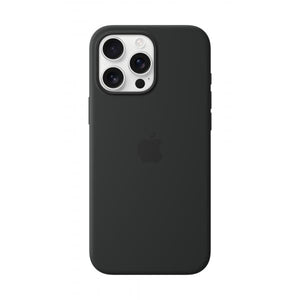Custodia in Silicone per iPhone 16 Pro Max con MagSafe - Nero