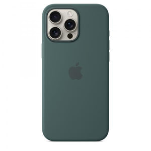 Custodia in Silicone per iPhone 16 Pro Max con MagSafe - Verde Lago