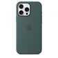 Custodia in Silicone per iPhone 16 Pro Max con MagSafe - Verde Lago