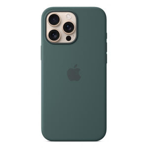 Custodia in Silicone per iPhone 16 Pro Max con MagSafe - Verde Lago