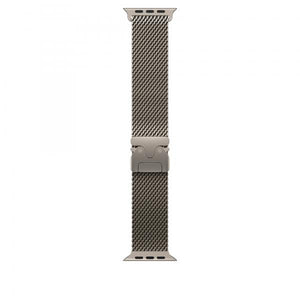 49mm Natural Titanium Milanese Loop - Large