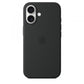 iPhone16 Silicone Case with MagSafe - Black